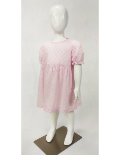 Różowa haftowana...